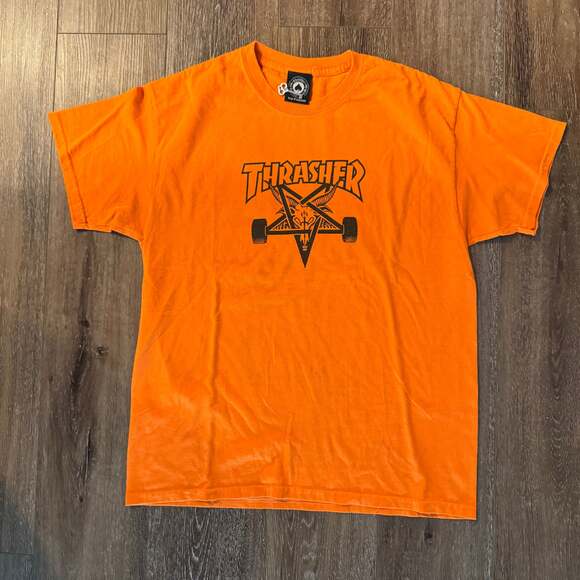 men’s y2k thrasher demon goat tee - Picture 1 of 5